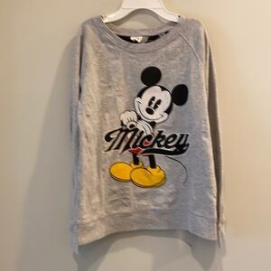 Disney Mickey Mouse long sleeve reversible shirt. Size youth medium